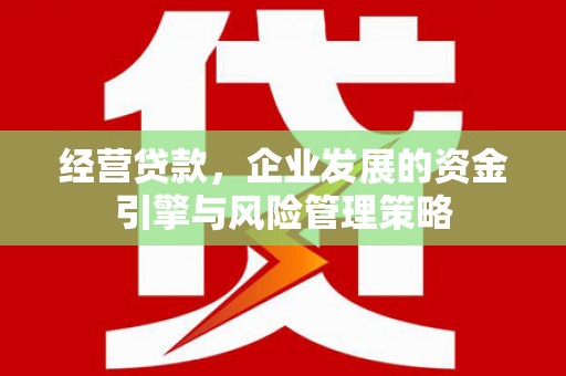 光复经营贷款，企业发展的资金引擎与风险管理策略