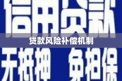 光复贷款风险补偿机制