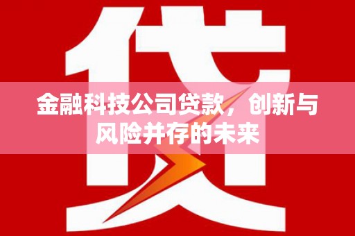 光复金融科技公司贷款，创新与风险并存的未来