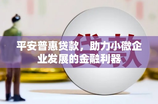 光复平安普惠贷款，助力小微企业发展的金融利器