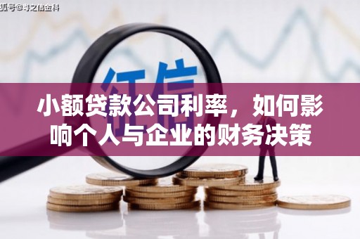 光复小额贷款公司利率，如何影响个人与企业的财务决策
