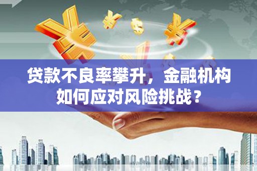 光复贷款不良率攀升，金融机构如何应对风险挑战？