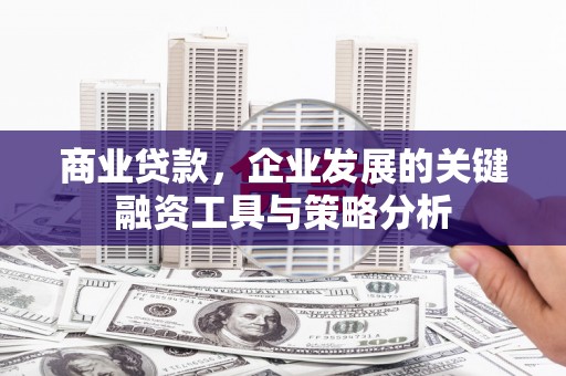 光复商业贷款，企业发展的关键融资工具与策略分析