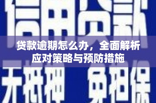 光复贷款逾期怎么办，全面解析应对策略与预防措施