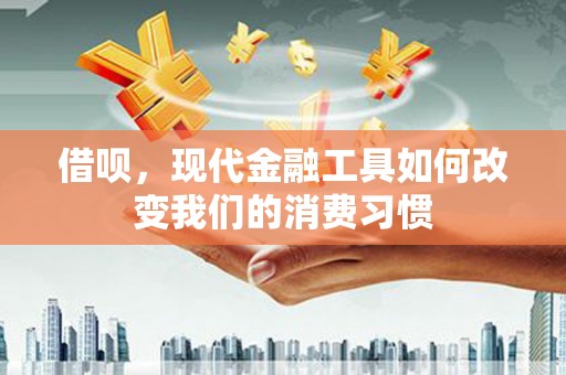 光复借呗，现代金融工具如何改变我们的消费习惯