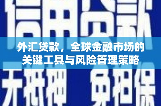 光复外汇贷款，全球金融市场的关键工具与风险管理策略