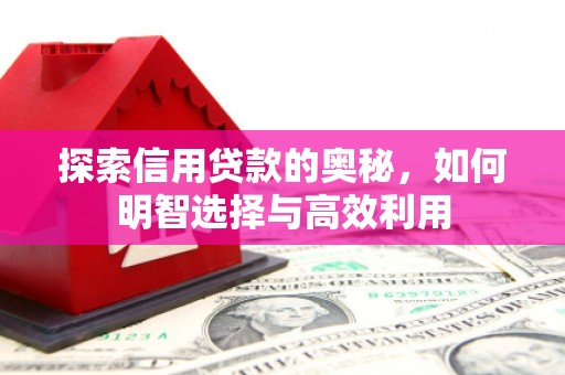 光复探索信用贷款的奥秘，如何明智选择与高效利用