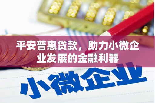 光复平安普惠贷款，助力小微企业发展的金融利器